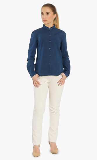 Solid Long Sleeves Shirt