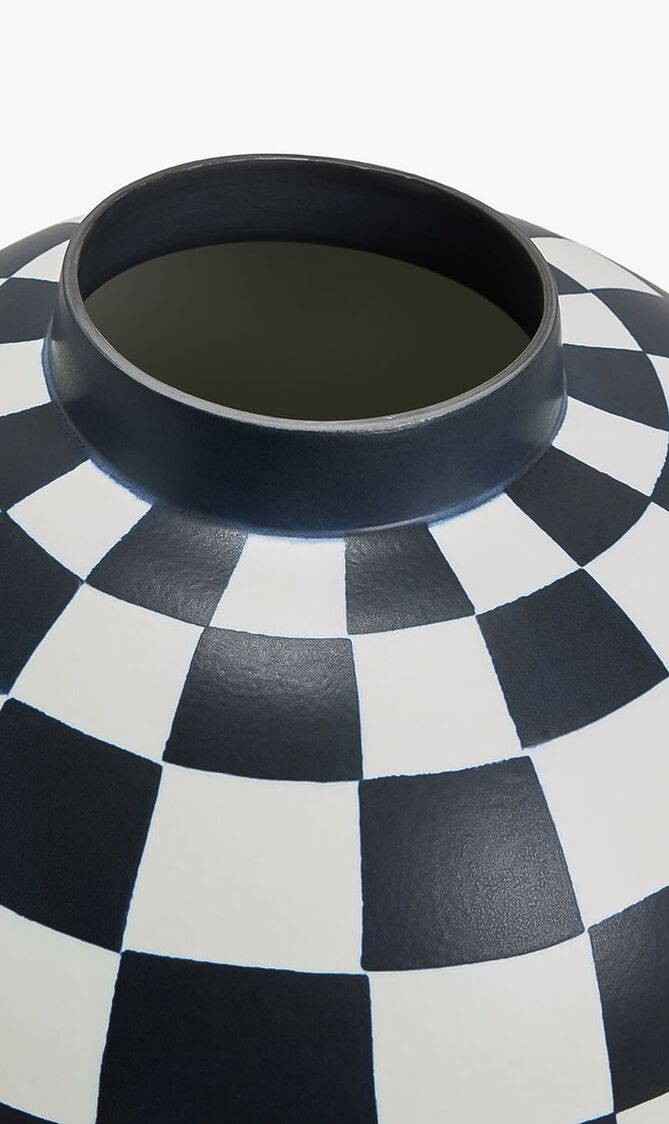 Damier Vase Large