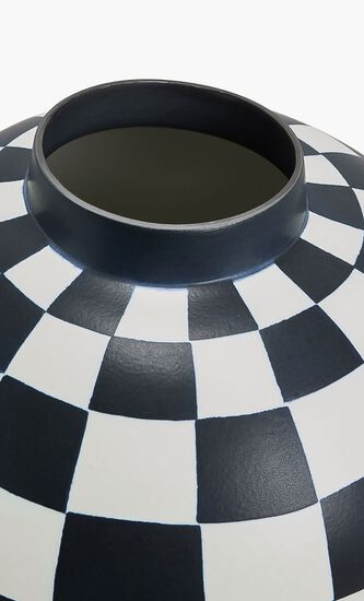 LOB DAMIER VASE - X-LARGE