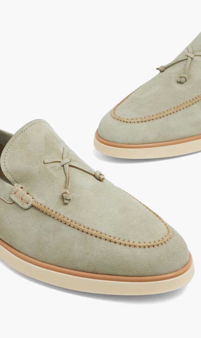 Suede Loafers