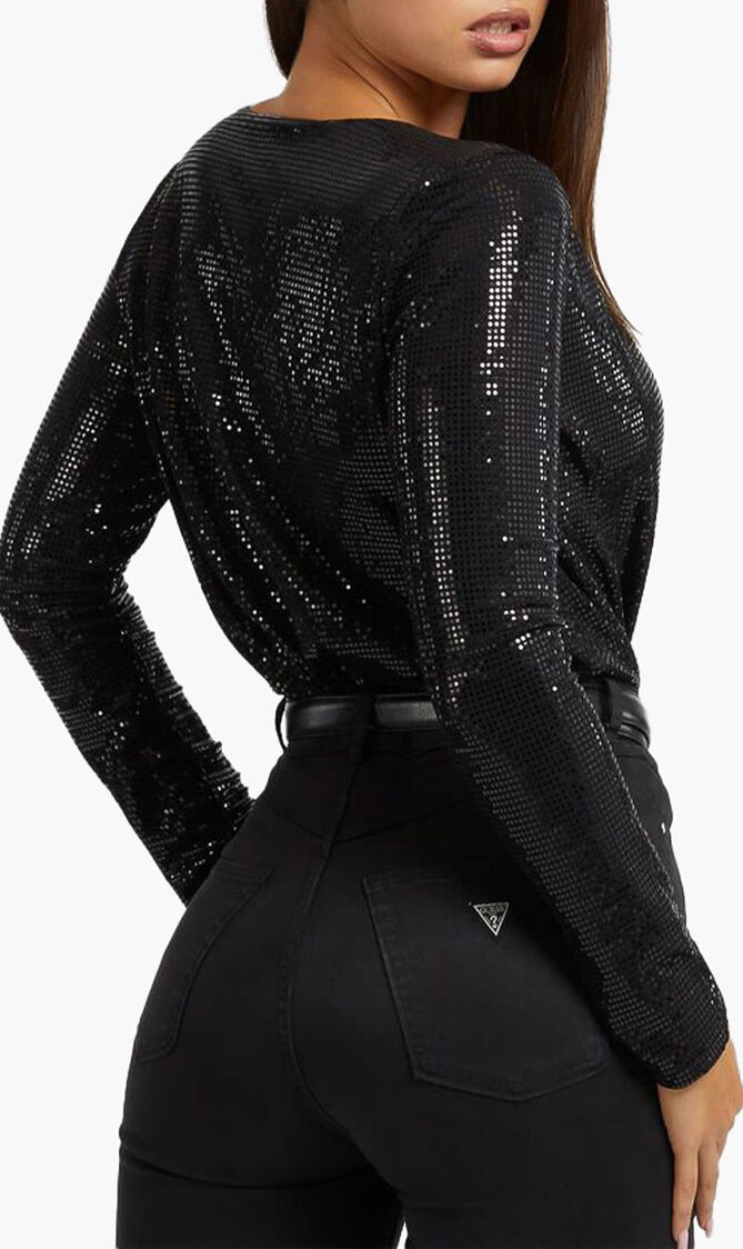 Metallic Knit Body