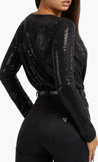 Metallic Knit Body