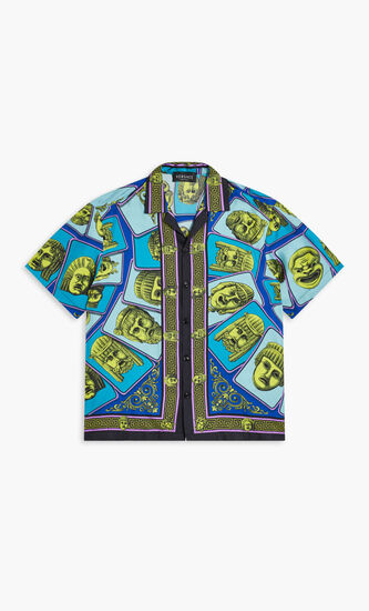 INFORMAL SHIRT LE MASCHERE KIDS SILK TWILL