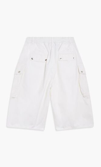 Logo Print Pocket Shorts