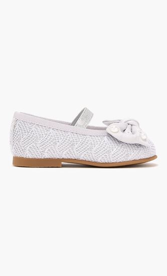 Bow Embellished Ballerinas