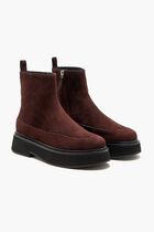 BUNA SUEDE DARK CHOCOLATE