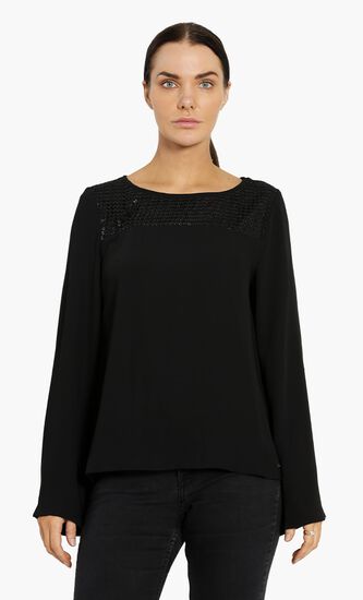 Sequined Blouse