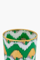 Ikat Tumbler Glass