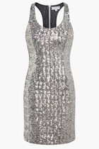 SEQUINS TANK DRESS