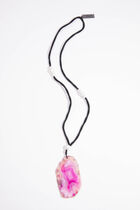 Pulvino White Agate Long Necklace