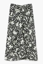 FOREST FLOOR FLOWER PRINT SKIR