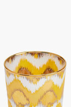 Ikat Tumbler Glass