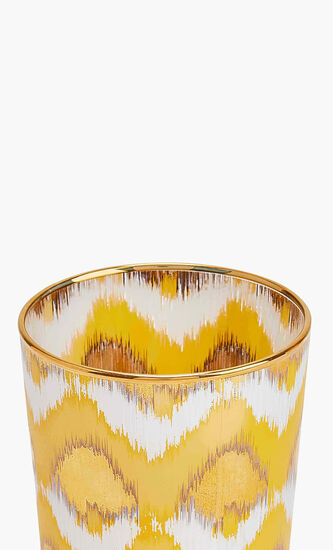 Ikat Tumbler Glass