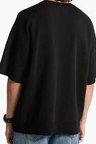 Cotton Short-Sleeve Sweater