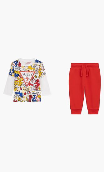 Set Ls T-Shirt+Active Pants