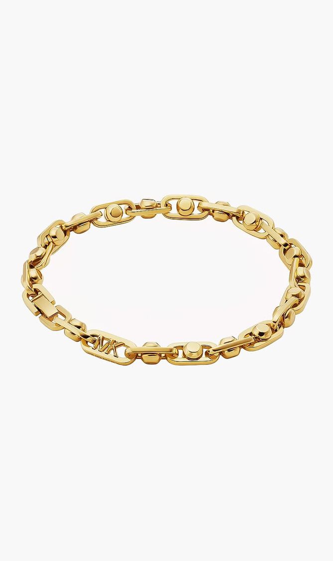 ASTOR LINK MD BRACELET GOLD BRASS