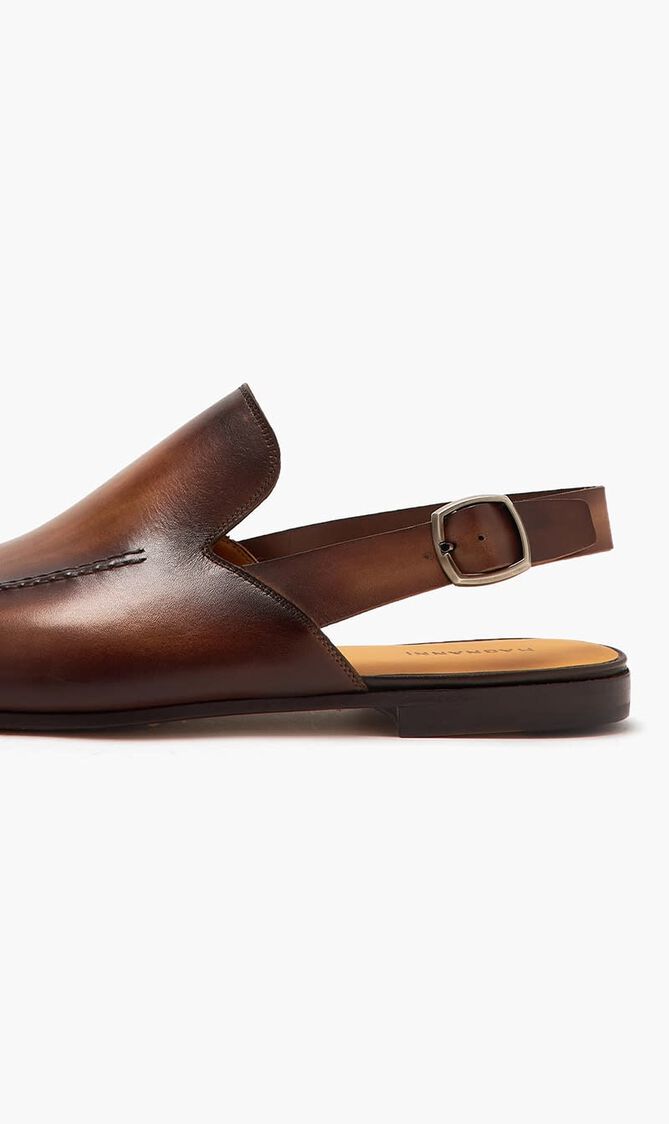 Leather sandals