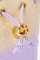 T MONOGRAM DIP DYE MINI BUCKET BAG