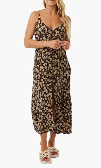 Soleil Button Through Maxi