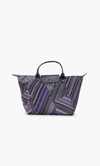 Le Pliage Stripes Handbag