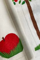Apple Tree Placemat, White Apple Tree Placemat, White