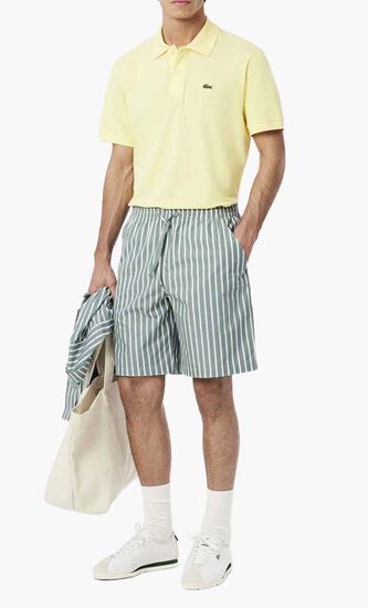Relaxed Fit Striped Shorts