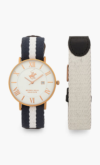 Interchangeable Nylon Band Watch