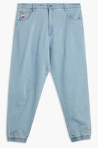KNITTED DENIM JOGGER