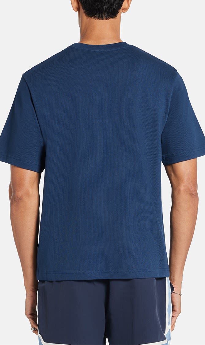 GREEK TEMPLE RUBBER PATCH OVERSIZED T SHIRT