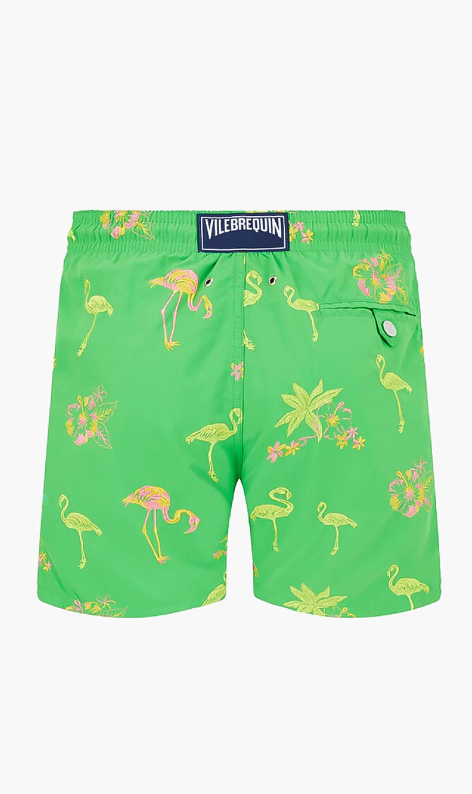 Flamingo Printed Shorts