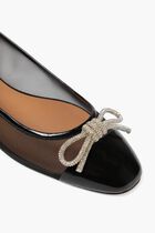 Parisina Bow Detail Mesh Ballet Flats