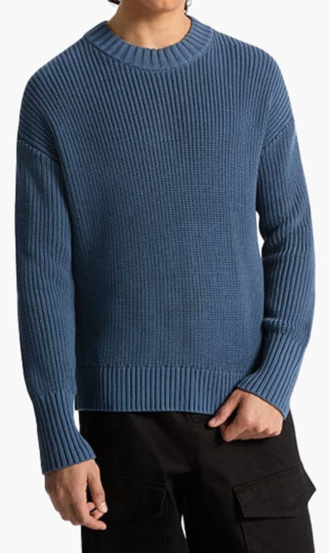 Ribbed Cotton Sweater
