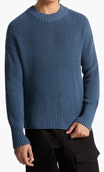 STEPPED HEM CREW