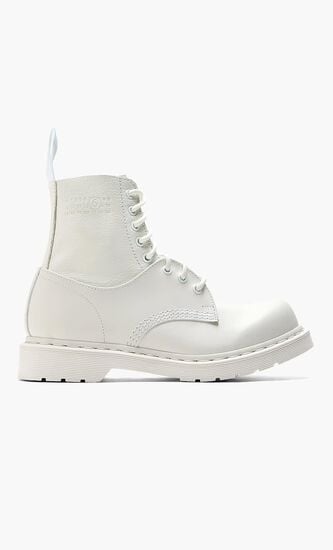 1460 8 EYE NO STEEL TOE MM6 X DR MARTENS