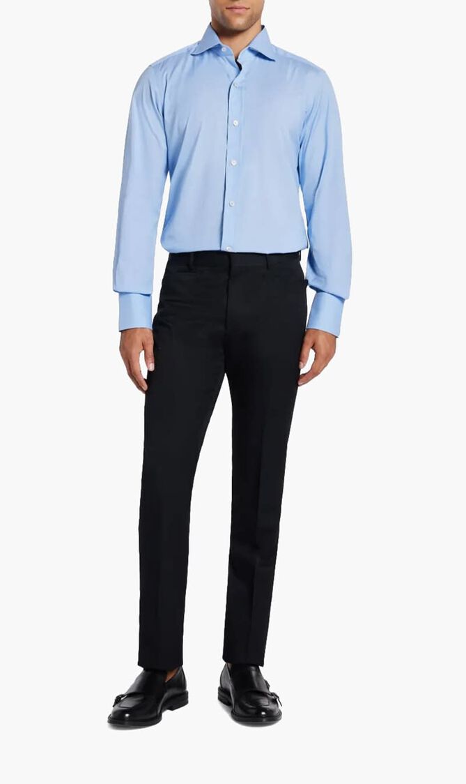 Straight Leg Tailored Trousers