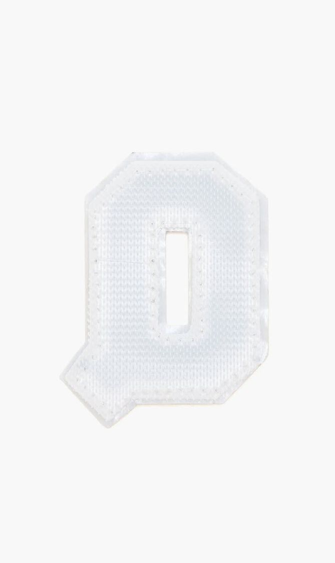 Chenille Varsity Letter 'Q' patch