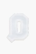 Chenille Varsity Letter 'Q' patch