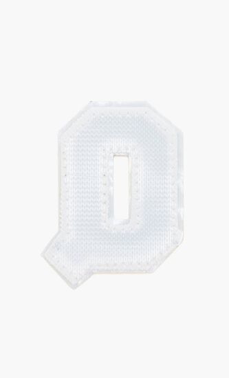 Chenille Varsity Letter 'Q' patch