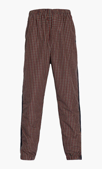 Gingham Check Track Pants
