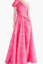 Anemone Jacquard Long Dress