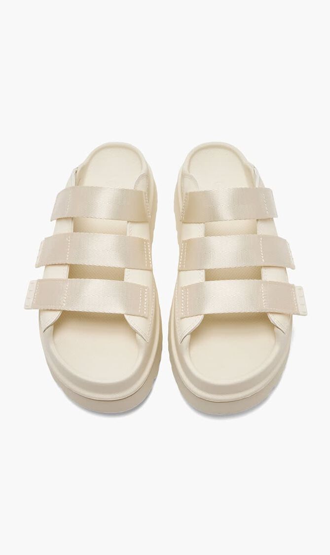Golden Glow Slide Sandals