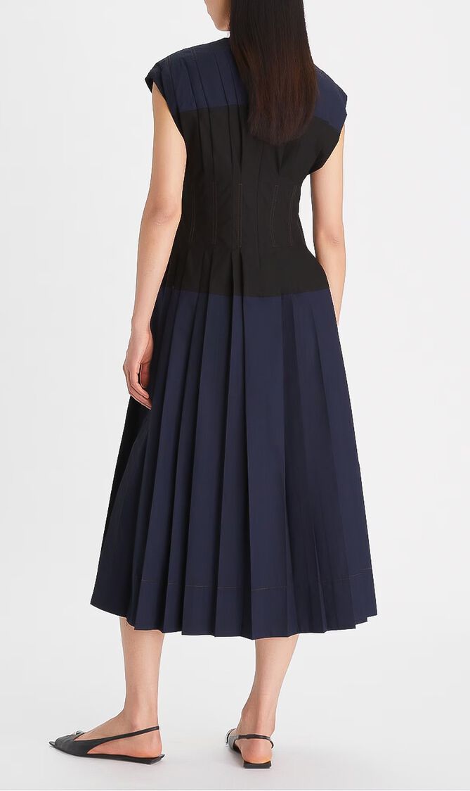 Claire Maccardell Pleated Dress