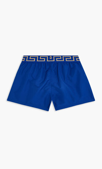 GRECA BORDER SHORT SWIM SHORTS