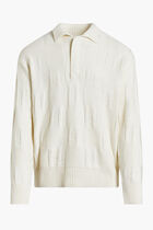 LSLV KL JACQUARD KNIT POLO