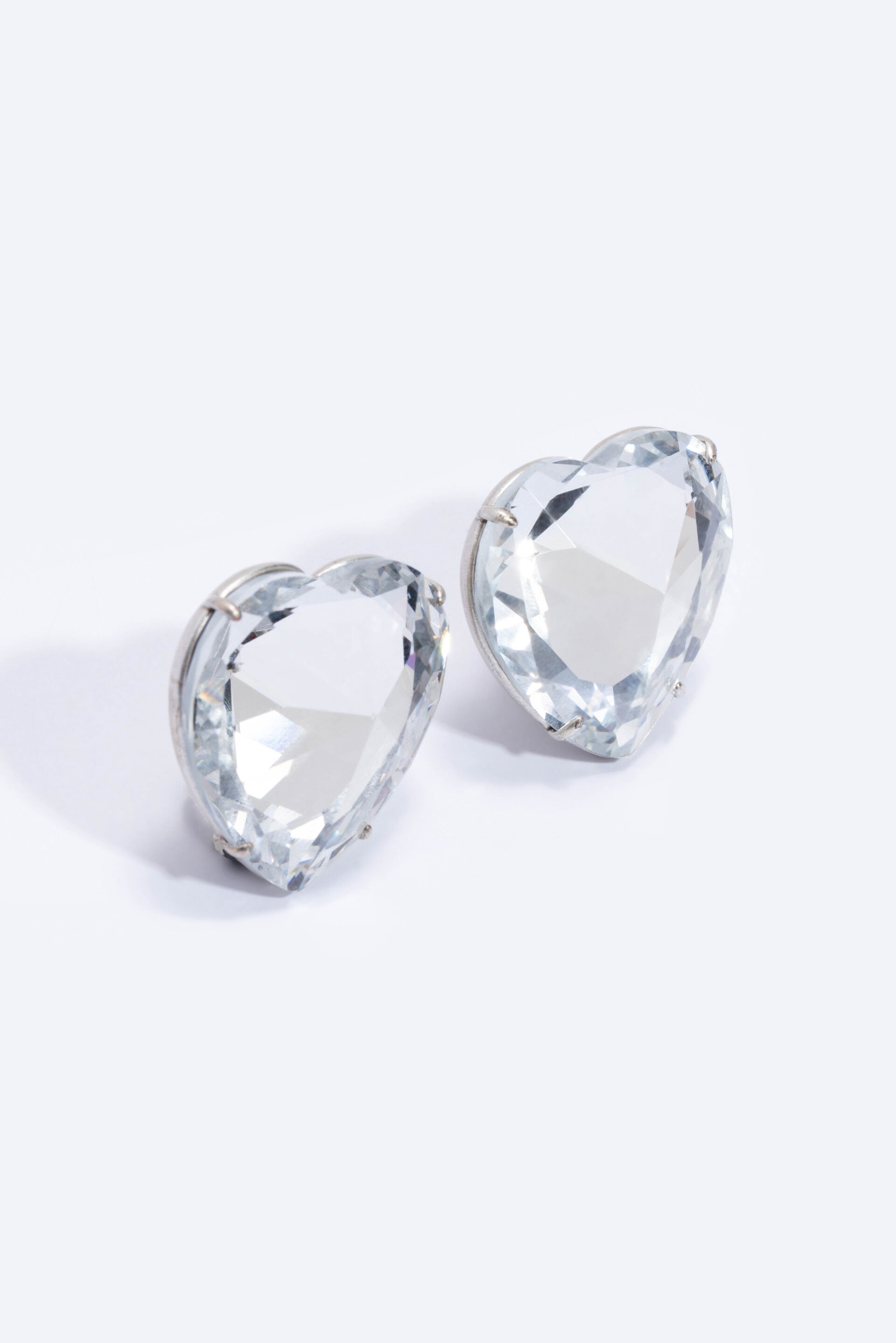 Tory burch heart outlet clip on earrings