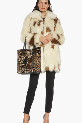 Kate Leopard Print Shopper Bag