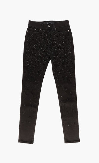 Studs High Waist Jeans