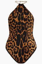 Wild Leopard Halterneck Swimsuit