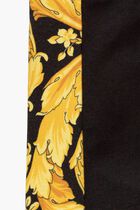 Barocco Print Cotton Leggings