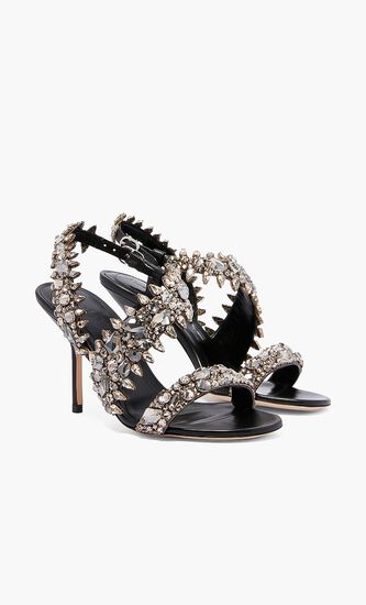 Embellished Motif Sandals